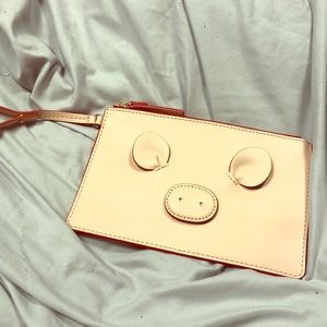 Brand New Kate Spade Pig Wristlet